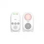 Chillax CB210 DECT Digital-Audio-Babyphone mit Gegensprechfunktion, Temperatursensor & Nachtlicht, Weiß