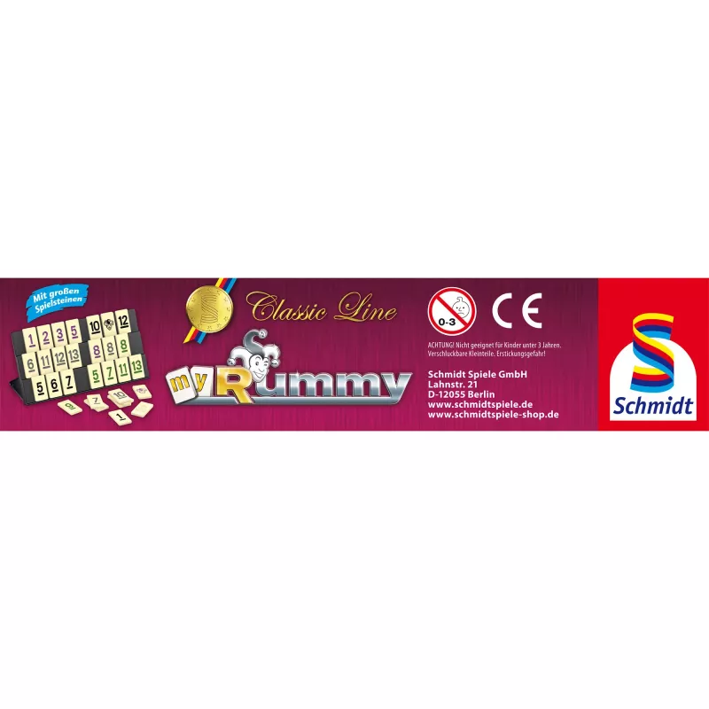 Schmidt Spiele Classic Line MyRummy in Metalldose