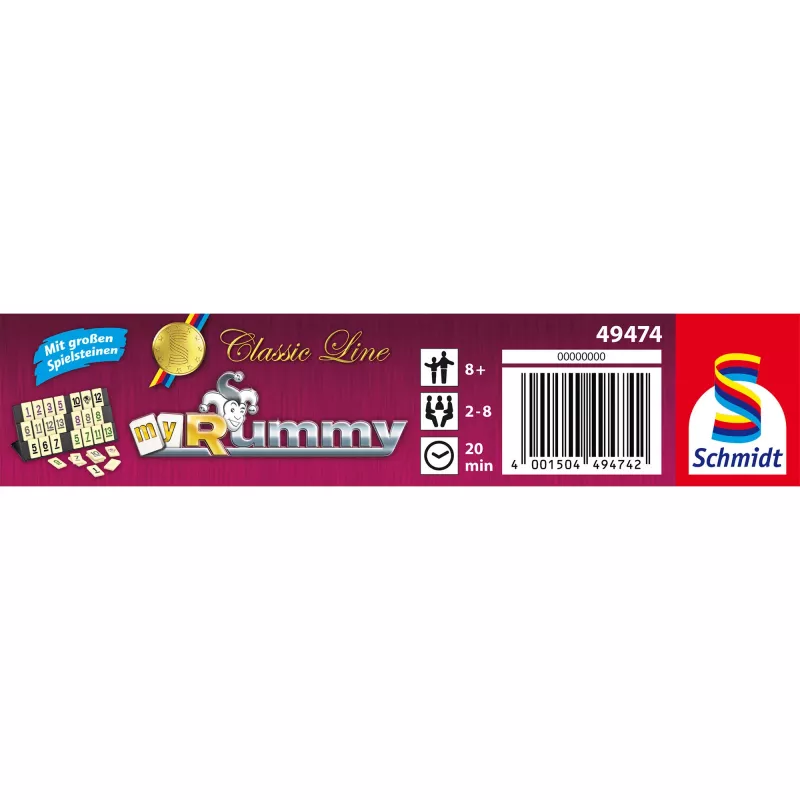 Schmidt Spiele Classic Line MyRummy in Metalldose