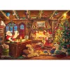 Schmidt Spiele Thomas Kinkade Studios: Santa Checks the Wishlist 1000-Teile Puzzle
