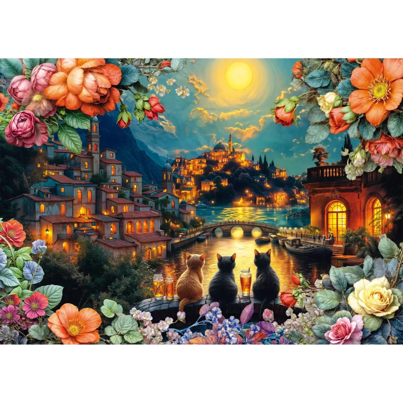 Schmidt Spiele Trio im Mondlicht 1000-Teile Puzzle
