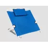 REHA FUND RF-950 Gepolstertes Bettkopfteil für 160 cm Bett, Samteffekt-Polyester, Grau, Modern Minimalistisch, Freistehend