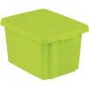 CURVER Essentials 26L Aufbewahrungsbox mit Deckel, Grün, 44 x 34 x 27 cm
