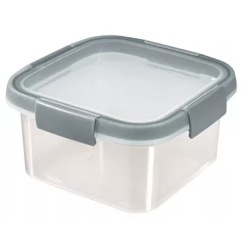 CURVER Smart Eco Fresh quadratische Aufbewahrungsdose für Lebensmittel, 1,1 L, 16x16x9 cm