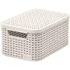 CURVER Style S Aufbewahrungsbox mit Deckel 29,1x19,8x14,2 cm Creme