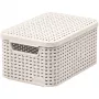 CURVER Style S Aufbewahrungsbox mit Deckel 29,1x19,8x14,2 cm Creme