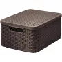 CURVER Style M Aufbewahrungsbox mit Deckel 39,3x29,3x18,7 cm Dunkelbraun