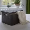 CURVER Style M Aufbewahrungsbox mit Deckel 39,3x29,3x18,7 cm Dunkelbraun