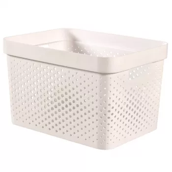 Curver Box Infinity Recycled 17L 36x27x22cm Weiß