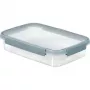 CURVER Smart Eco Fresh rechteckiger Lebensmittelbehälter 3,5L transparent mit grünem Deckel