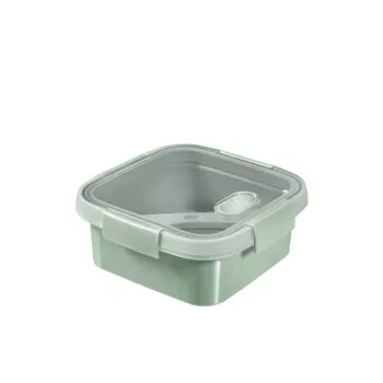 CURVER Smart Eco To Go quadratische Lunchbox 0,9L Soft Green