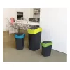 CURVER Flip Bin 25L Abfalleimer Schwarz/Gelb