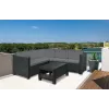 KETER Provence Gartenmöbel-Set mit Tisch Grau