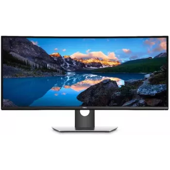 Dell Alienware 34 Gaming-Monitor AW3425DWM - 34 inch QD-OLED Curved, UWQHD 3440x1440, 180Hz, 0,03ms, FreeSync Premium Pro, G-Sync Compatible, DisplayHDR True Black 400, HDMI 2.1, DP 1.4, USB-Hub, höhenverstellbarer Monitor Dell Alienware (generalüberholt)