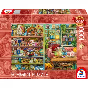 Schmidt Spiele Aus Alt mach Neu - mit Liebe dekoriert (1000 Teile) 1000-Teile-Puzzle