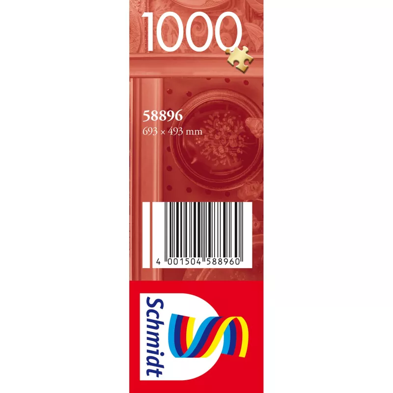 Schmidt Spiele Aus Alt mach Neu - mit Liebe dekoriert (1000 Teile) 1000-Teile-Puzzle