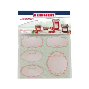 LEIFHEIT Glas-Dekorationsaufkleber-Set, Pastell