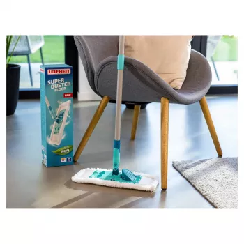 LEIFHEIT Superduster Floor M 33cm elektrostatischer Bodenstaubwedel-Kopf