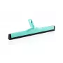 LEIFHEIT Click System Bodenabzieher 45 cm zur Wasseraufnahme, Doppel-Gummilippe, Blau/Weiß