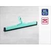 LEIFHEIT Click System Bodenabzieher 45 cm zur Wasseraufnahme, Doppel-Gummilippe, Blau/Weiß