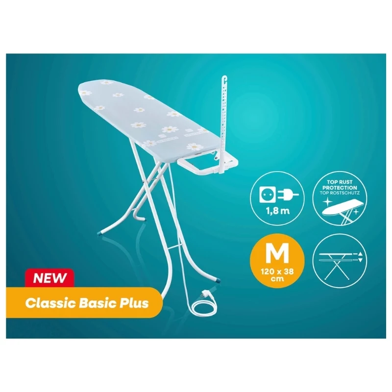LEIFHEIT Bügelbrett Classic M Basic Plus 120x38cm