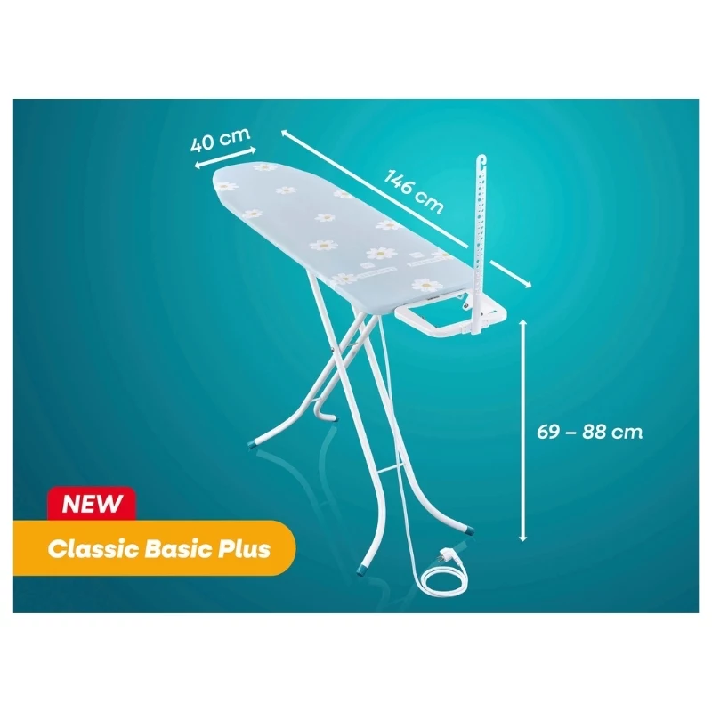 LEIFHEIT Bügelbrett Classic M Basic Plus 120x38cm