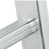 Hailo ProfiStep duo 7218-007 Aluminium-Stehleiter, 2x25 Sprossen, max. Arbeitshöhe 9,5 m, Silber