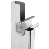 Hailo ProfiStep duo 7218-007 Aluminium-Stehleiter, 2x25 Sprossen, max. Arbeitshöhe 9,5 m, Silber