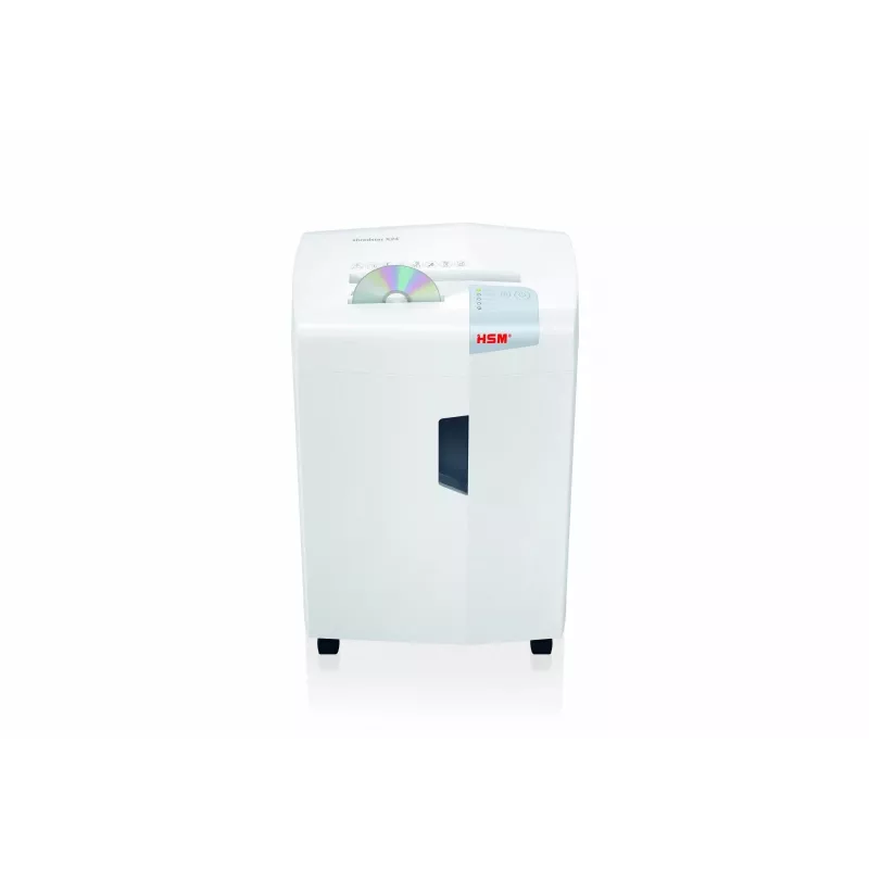 HSM shredstar X24 Aktenvernichter, Partikelschnitt 4 x 37 mm, P-4, 24 Blatt, 30 l, separates CD-Schneidwerk (1039111)