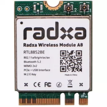 Radxa Wireless Module A8, M.2 Wi-Fi 6 und Bluetooth 5.2 (RA007-A8)