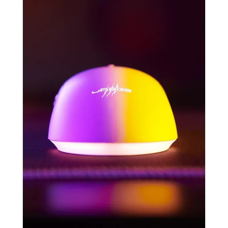 Hama uRage Reaper 250 Gaming-Maus, kabelgebunden, optisch, 6200 DPI, 6 Tasten, RGB, Weiß