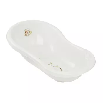 KEEEPER Babybadewanne 84 cm mit Kork Maria Winnie the Pooh, Weiß