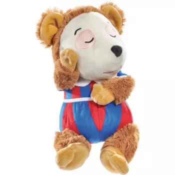 SCHMIDT SPIELE Bobo Siebenschläfer schlafendes Plüschtier, 38 cm