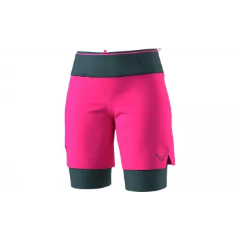 Salewa Damen Dynafit Ultra 2/1 Laufshorts Pink Glo XS