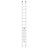 HAILO S80 ProfiStep duo Kombinationsleiter, Aluminium, 2x15 Sprossen, max. Belastung 150 kg