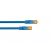 Kabelmeister RJ45 Patchkabel Cat.7 S/FTP, hochflexibler TPE-Mantel, halogenfrei, blau, 0,25 m