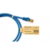 KABELMEISTER Cat.7 S/FTP Patchkabel, RJ45, TPE-Mantel, halogenfrei, Blau, 5m