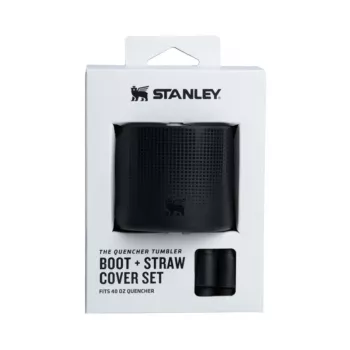 STANLEY The Quencher Boot + Strohhalm-Topper Schwarz 1,18L