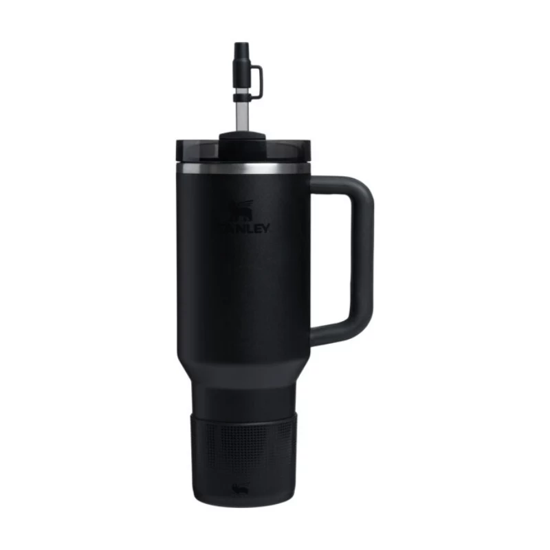 STANLEY The Quencher Boot + Strohhalm-Topper Schwarz 1,18L