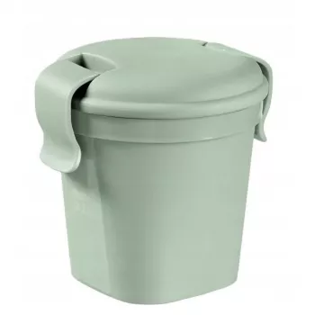 CURVER Lebensmittel-Schüssel Becher S 0,4L Smart Eco To Go Ø11x11cm Soft Green
