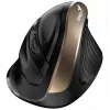 Genius Ergo 8250S Wireless Maus, 1600 DPI, Schwarz/Gold