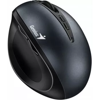 Genius Ergo 8300S Wireless Maus, 1600 DPI, Schwarz/Grau