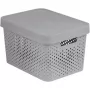 Curver Infinity Recycled 17L Aufbewahrungsbox 36x27x22cm Grau