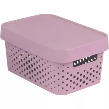 CURVER Infinity Recycled 4,5L Rosa Aufbewahrungsbox 27x19x12cm