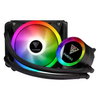 GAMDIAS Chione E2-120 Lite2 ARGB 120mm AIO Flüssigkeits-CPU-Kühler