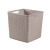 CURVER Korb Jute Quadratisch 17L 28x28x27cm Beige