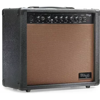 Stagg S20AAR 20W Akustikgitarren-Combo-Verstärker mit Reverb