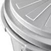 keeeper Mats Maxi Abfallbehälter 50L, Ø50 x 55 cm, Silber
