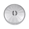 keeeper Mats Maxi Abfallbehälter 50L, Ø50 x 55 cm, Silber