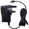 Teltonika PR3PUUK2 UK-Stromkabel mit 2-Pin-Anschlussblock, 1,2 m, Schwarz